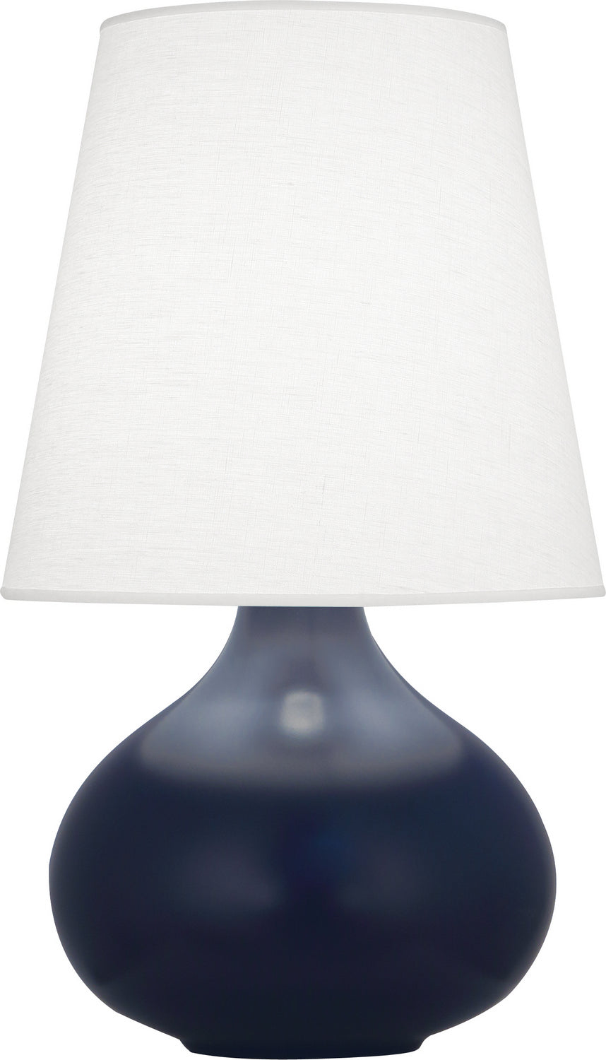 Robert Abbey - One Light Accent Lamp - June - Matte Midnight Blue Glazed Ceramic- Union Lighting Luminaires Decor