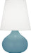 Robert Abbey - One Light Accent Lamp - June - Matte Steel Blue Glazed Ceramic- Union Lighting Luminaires Decor