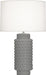 Robert Abbey - One Light Table Lamp - Dolly - Matte Smoky Taupe Glazed Textured Ceramic- Union Lighting Luminaires Decor