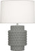 Robert Abbey - One Light Accent Lamp - Dolly - Matte Smoky Taupe Glazed Textured Ceramic- Union Lighting Luminaires Decor