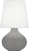 Robert Abbey - One Light Table Lamp - June - Matte Smoky Taupe Glazed Ceramic- Union Lighting Luminaires Decor