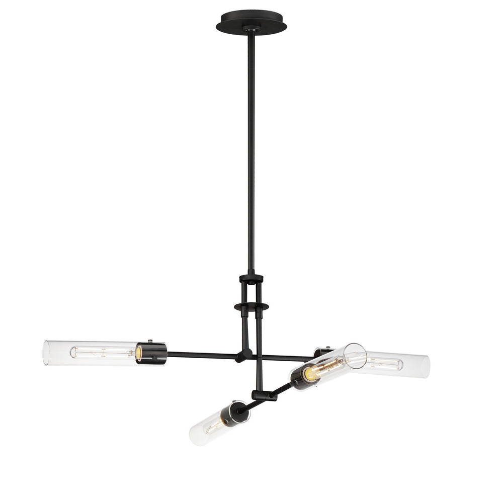 Maxim - LED Flush Mount Convertible - Equilibrium - Black- Union Lighting Luminaires Decor