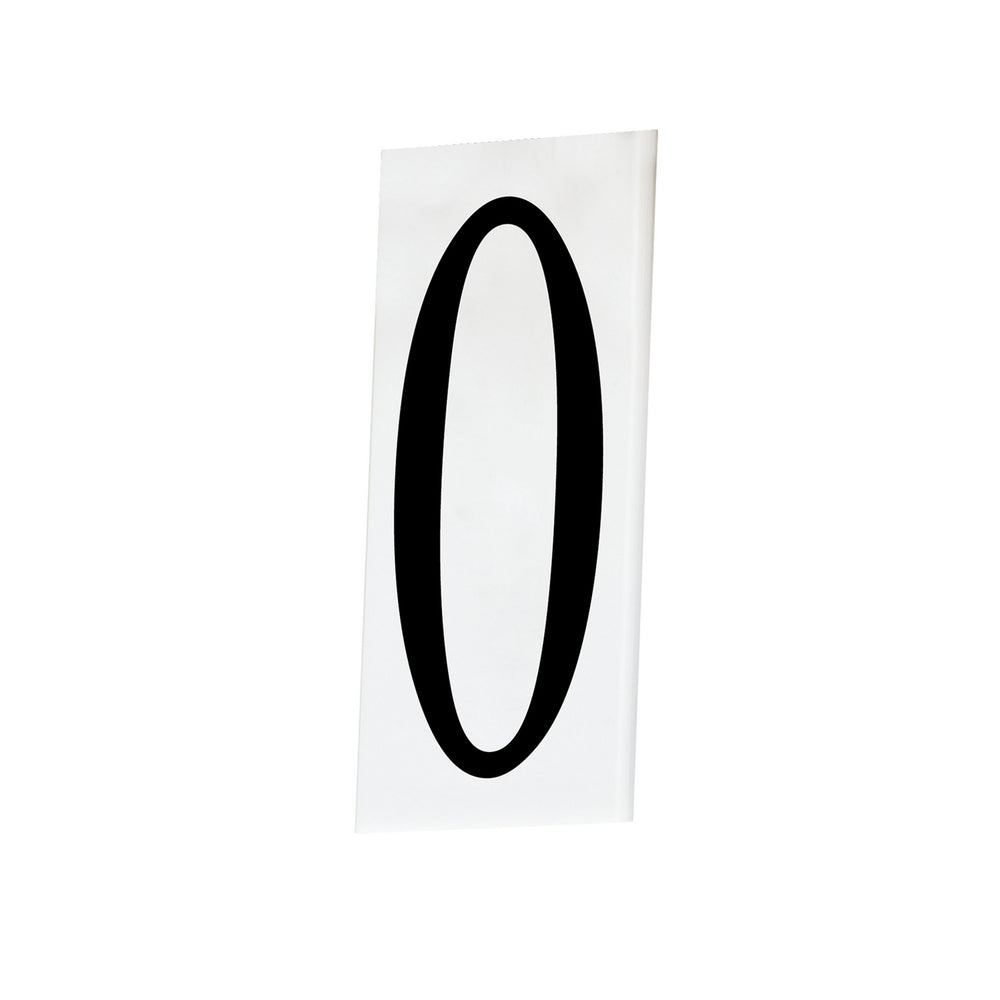 Maxim - House Number 0 - Address - White- Union Lighting Luminaires Decor