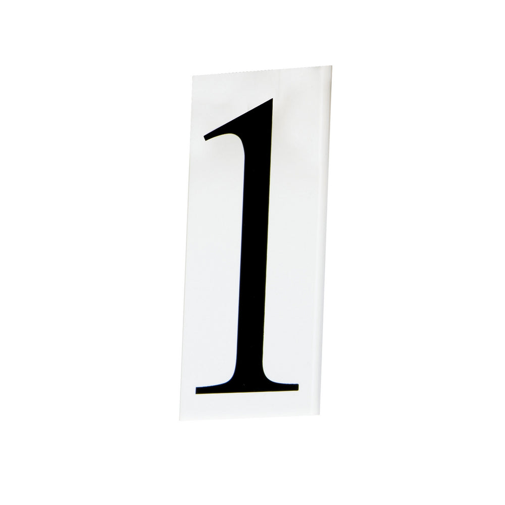 Maxim - House Number 1 - Address - White- Union Lighting Luminaires Decor