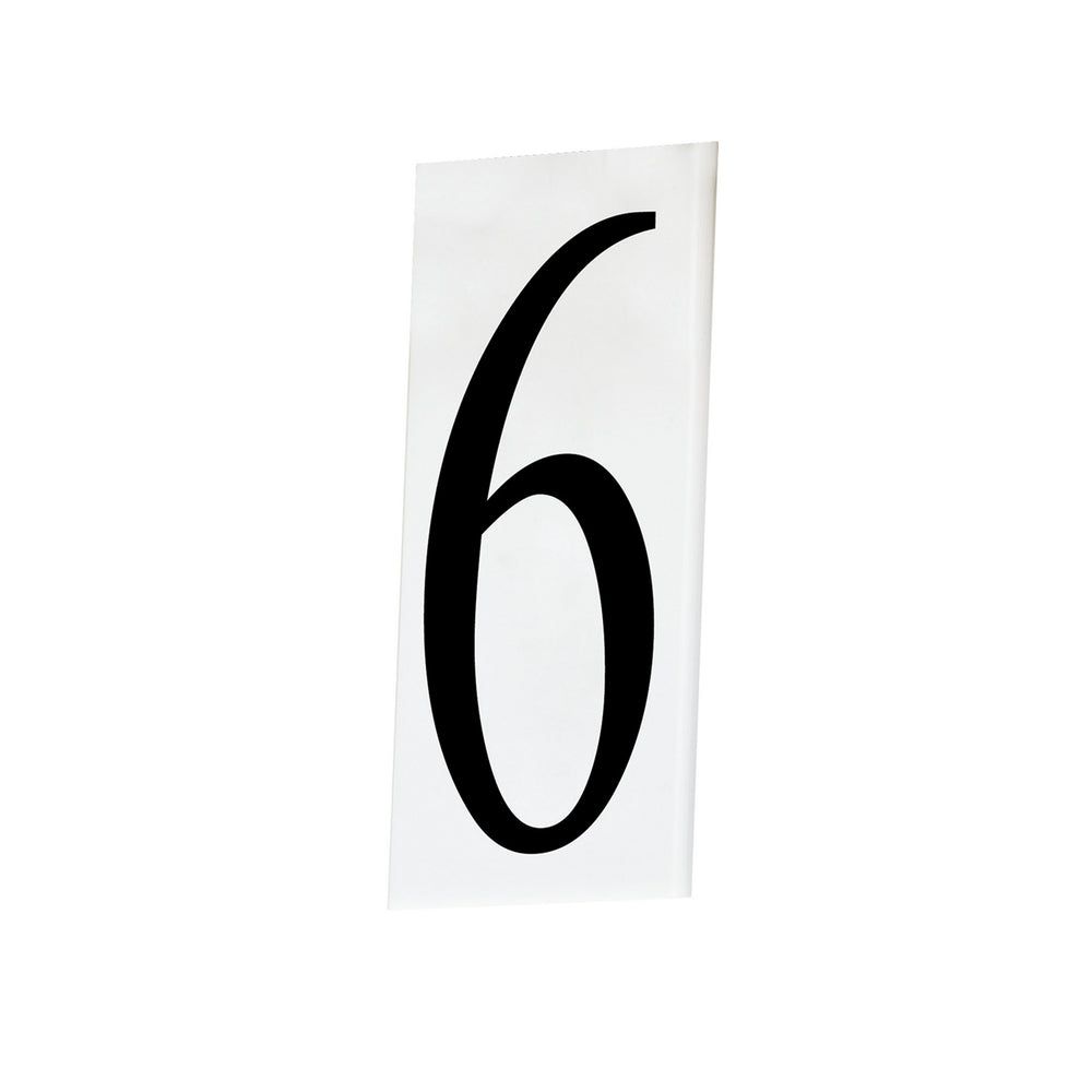 Maxim - House Number 6/9 - Address - White- Union Lighting Luminaires Decor