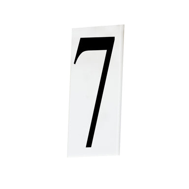 Maxim - House Number 7 - Address - White- Union Lighting Luminaires Decor