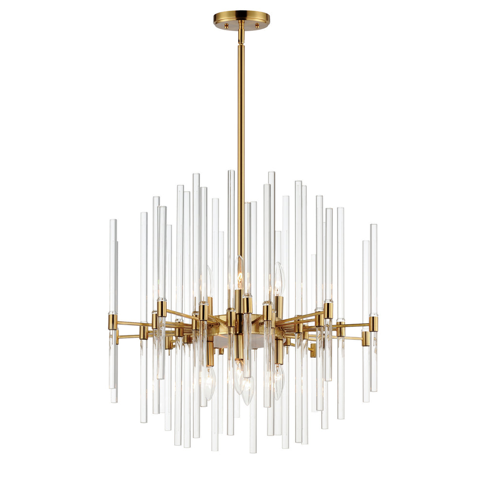 Maxim - Eight Light Chandelier - Divine - Heritage- Union Lighting Luminaires Decor
