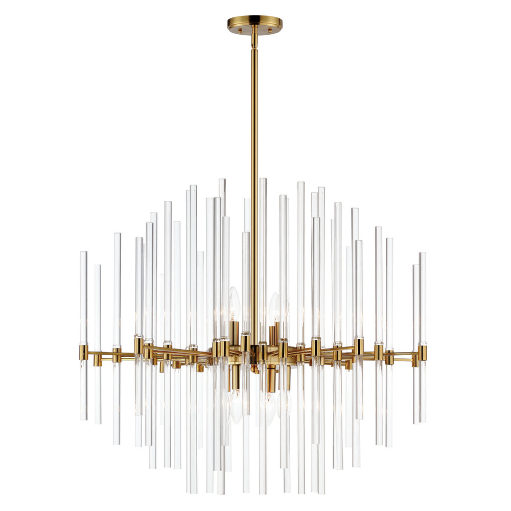 Maxim - Eight Light Chandelier - Divine - Heritage- Union Lighting Luminaires Decor