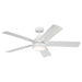 Kichler Canada - 52"Ceiling Fan - Tide - White- Union Lighting Luminaires Decor