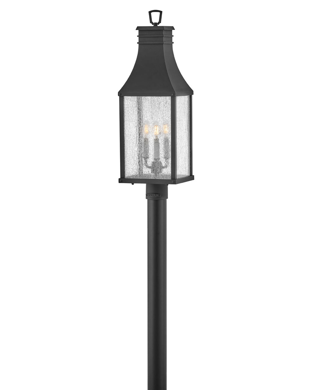 Hinkley Canada - LED Post Top or Pier Mount - Beacon Hill - Museum Black- Union Lighting Luminaires Decor