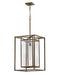 Hinkley Canada - LED Hanging Lantern - Max - Burnished Bronze- Union Lighting Luminaires Decor