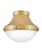 Hinkley Canada - LED Flush Mount - Oliver - Bright Brass- Union Lighting Luminaires Decor