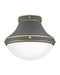 Hinkley Canada - LED Flush Mount - Oliver - Dark Matte Grey- Union Lighting Luminaires Decor