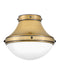 Hinkley Canada - LED Flush Mount - Oliver - Heritage Brass- Union Lighting Luminaires Decor