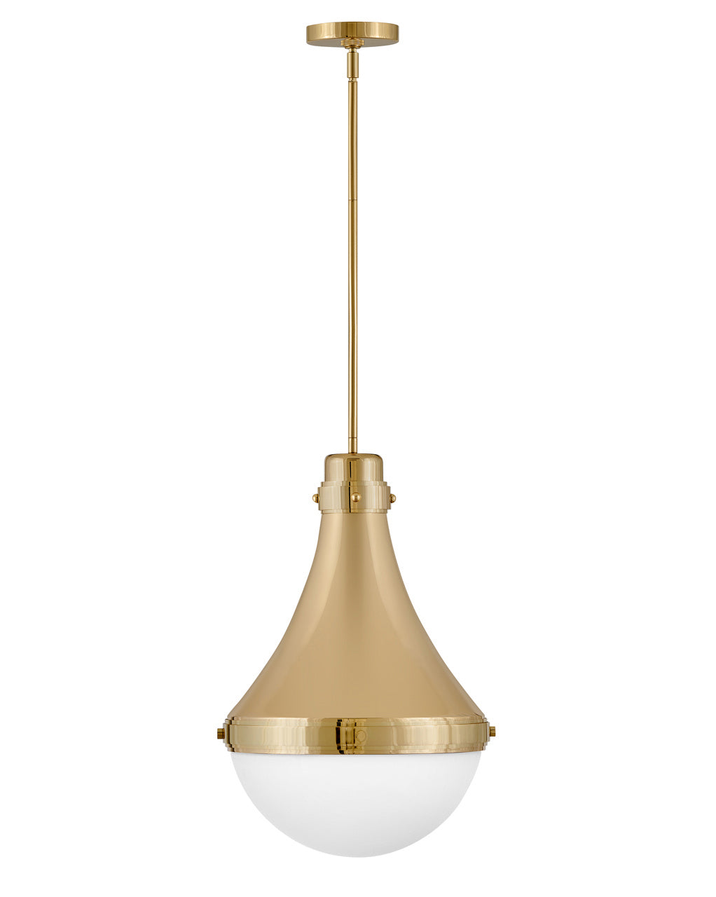 Hinkley Canada - LED Pendant - Oliver - Bright Brass- Union Lighting Luminaires Decor