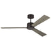 Visual Comfort Fan Canada - 52" Ceiling Fan - Rozzen - Aged Pewter- Union Lighting Luminaires Decor