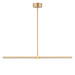 ET2 - LED Linear Pendant - Dorian - Gold- Union Lighting Luminaires Decor