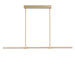 ET2 - LED Linear Pendant - Dorian - Gold- Union Lighting Luminaires Decor