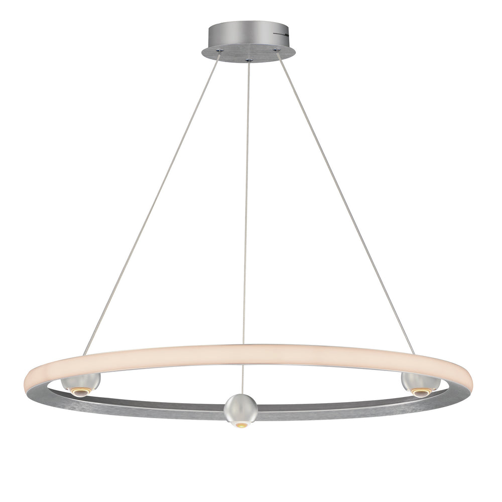 ET2 - LED Pendant - Nodes - Brushed Aluminum- Union Lighting Luminaires Decor
