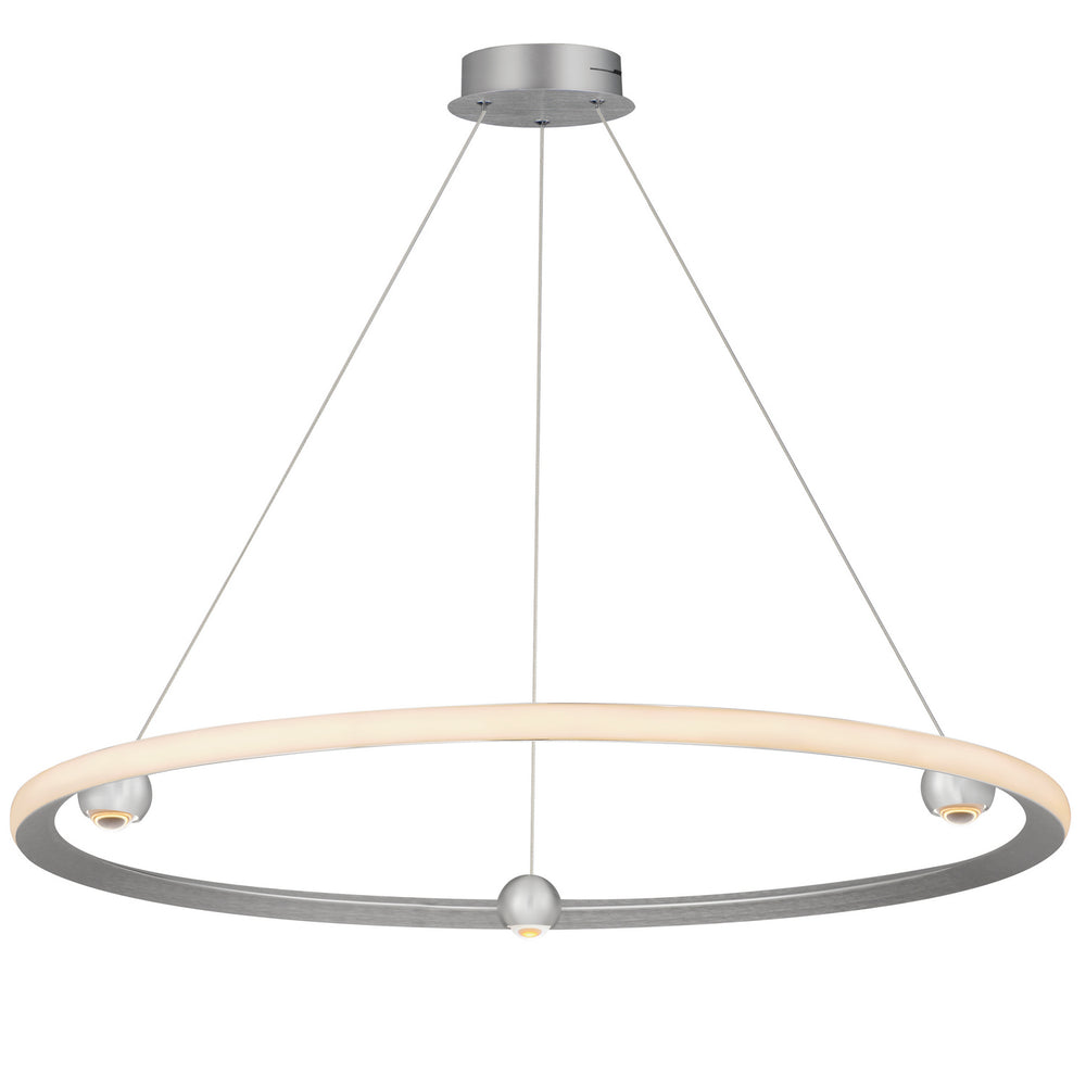 ET2 - LED Pendant - Nodes - Brushed Aluminum- Union Lighting Luminaires Decor