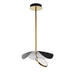 ET2 - LED Pendant - Carmen - Black / Gold- Union Lighting Luminaires Decor