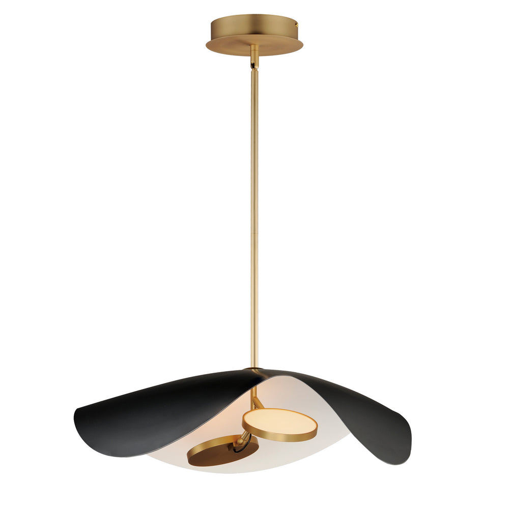 ET2 - LED Pendant - Carmen - Black / Gold- Union Lighting Luminaires Decor