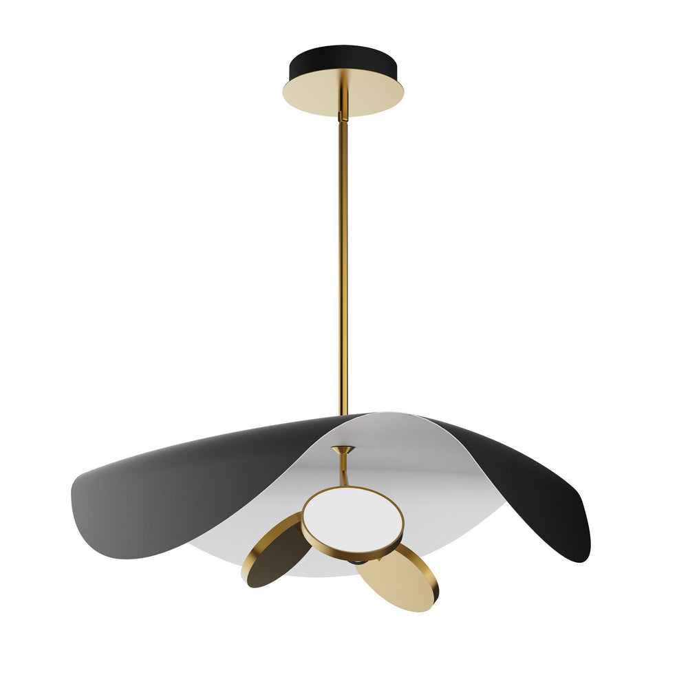 ET2 - LED Pendant - Carmen - Black / Gold- Union Lighting Luminaires Decor