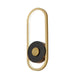 ET2 - LED Outdoor Wall Sconce - Gravity - Black / Gold- Union Lighting Luminaires Decor
