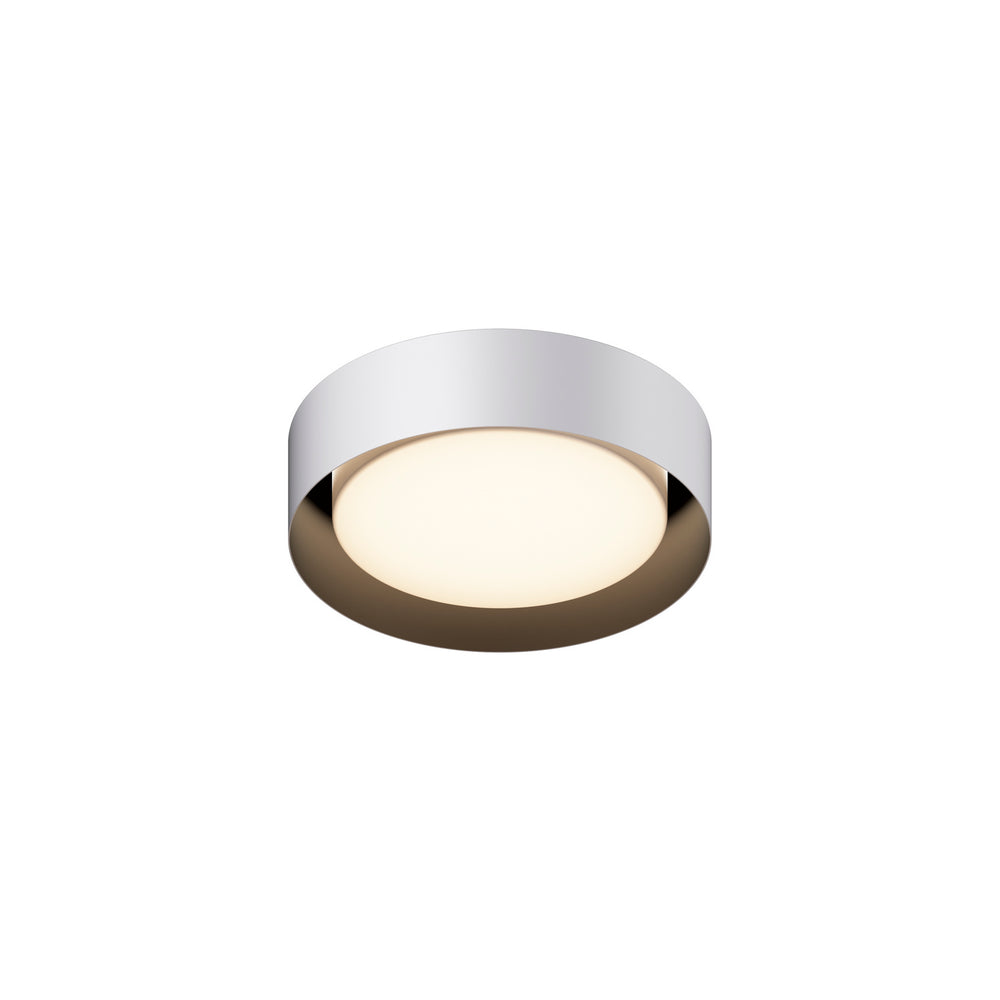 ET2 - LED Flush Mount - Echo - White / Black- Union Lighting Luminaires Decor