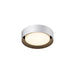 ET2 - LED Flush Mount - Echo - White / Black- Union Lighting Luminaires Decor