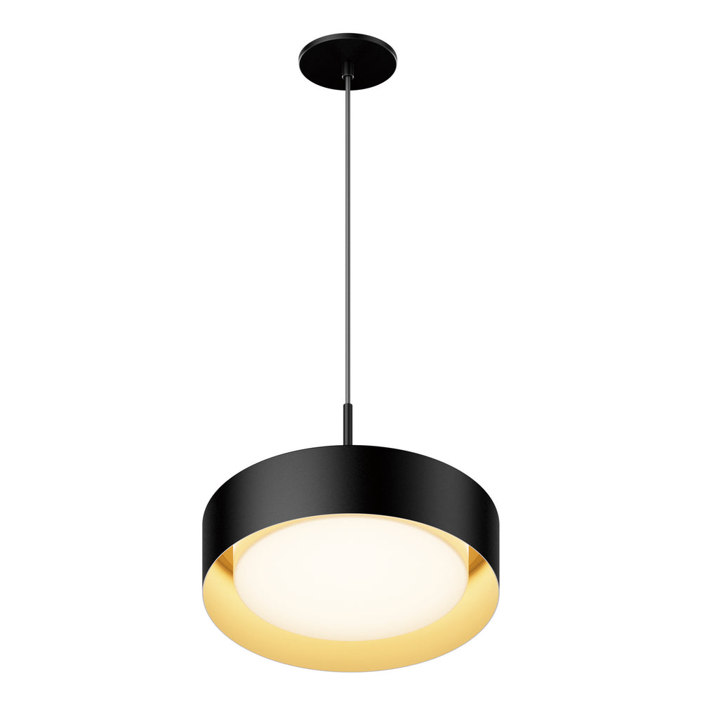 ET2 - LED Pendant - Echo - Black / Gold- Union Lighting Luminaires Decor