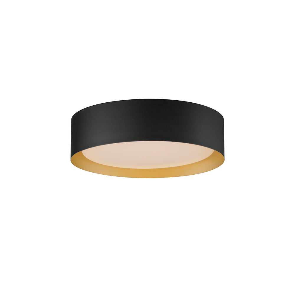 ET2 - LED Flush Mount - Echo - Black / Gold- Union Lighting Luminaires Decor