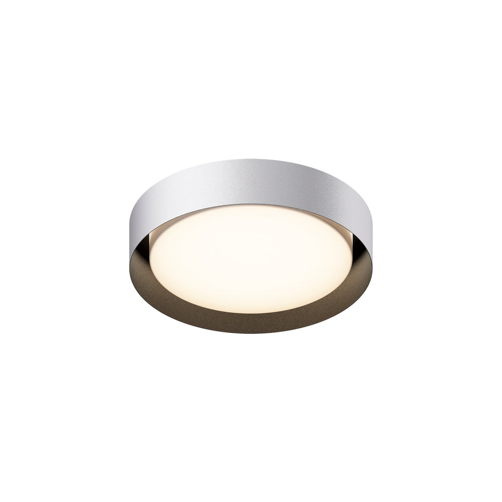 ET2 - LED Flush Mount - Echo - White / Black- Union Lighting Luminaires Decor
