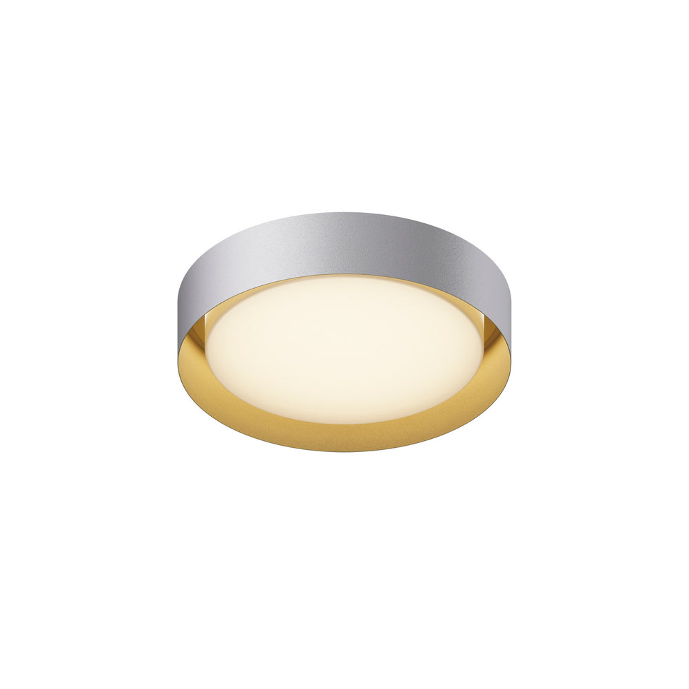 ET2 - LED Flush Mount - Echo - White/Gold- Union Lighting Luminaires Decor