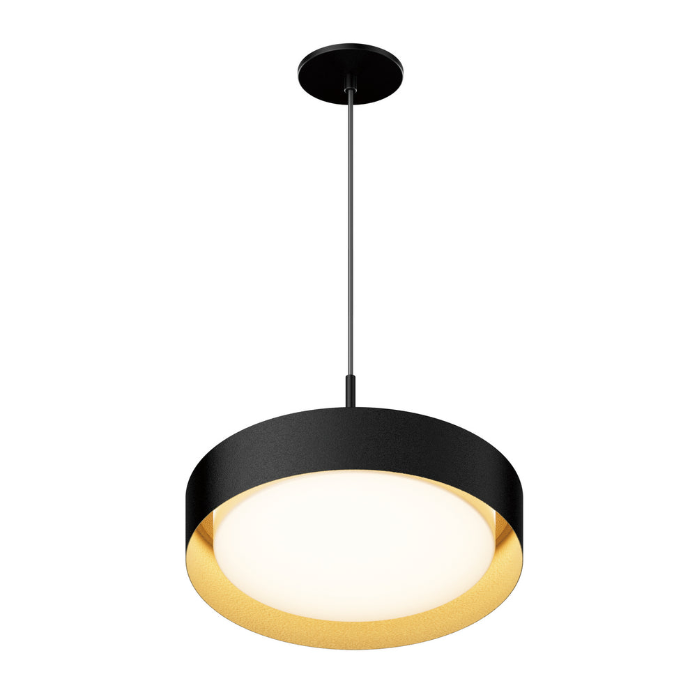 ET2 - LED Pendant - Echo - Black / Gold- Union Lighting Luminaires Decor