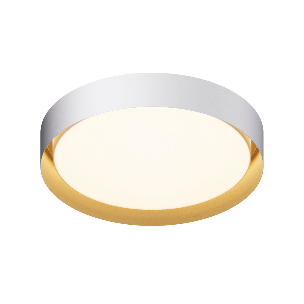 ET2 - LED Flush Mount - Echo - White/Gold- Union Lighting Luminaires Decor