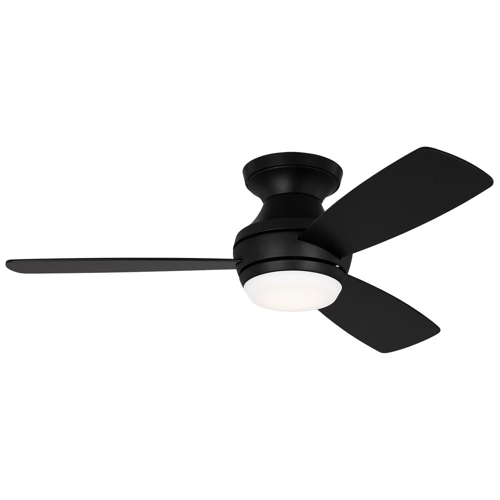 Visual Comfort Fan Canada - 44" Ceiling Fan - Ikon - Midnight Black- Union Lighting Luminaires Decor