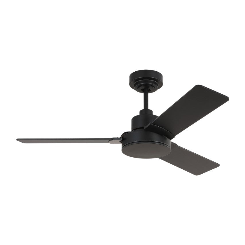 Generation Lighting Canada - 44" Ceiling Fan - Jovie - Midnight Black- Union Lighting Luminaires Decor