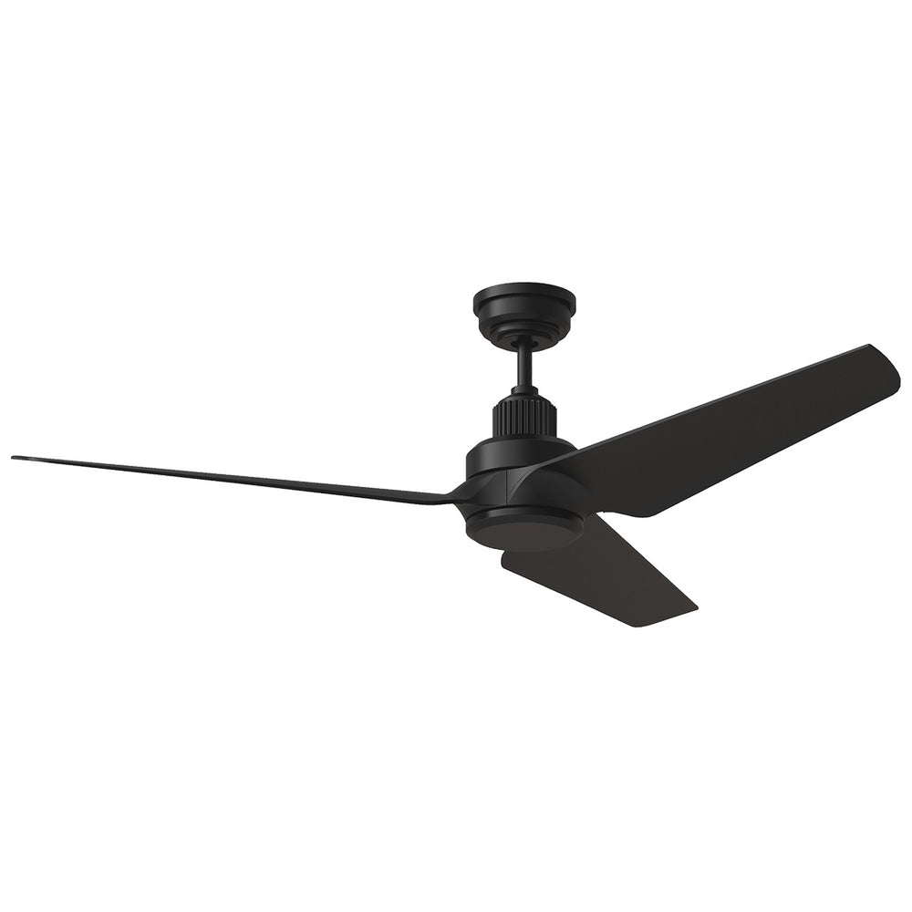 Visual Comfort Fan Canada - 52" Ceiling Fan - Ruhlmann - Midnight Black- Union Lighting Luminaires Decor
