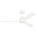 Visual Comfort Fan Canada - 44" Ceiling Fan - Rozzen - Matte White- Union Lighting Luminaires Decor