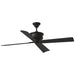 Visual Comfort Fan Canada - 56"Ceiling Fan - Subway - Midnight Black- Union Lighting Luminaires Decor