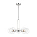 Visual Comfort Studio Canada - Five Light Chandelier - Codyn - Brushed Nickel- Union Lighting Luminaires Decor