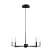 Visual Comfort Studio Canada - LED Chandelier - Fullton - Midnight Black- Union Lighting Luminaires Decor