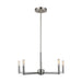Visual Comfort Studio Canada - LED Chandelier - Fullton - Brushed Nickel- Union Lighting Luminaires Decor