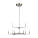 Visual Comfort Studio Canada - LED Chandelier - Fullton - Brushed Nickel- Union Lighting Luminaires Decor