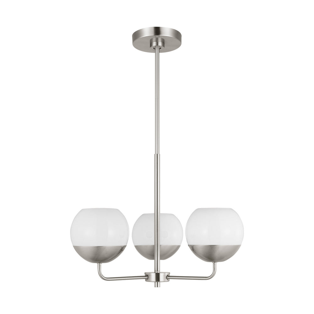 Visual Comfort Studio Canada - LED Chandelier - Alvin - Brushed Nickel- Union Lighting Luminaires Decor