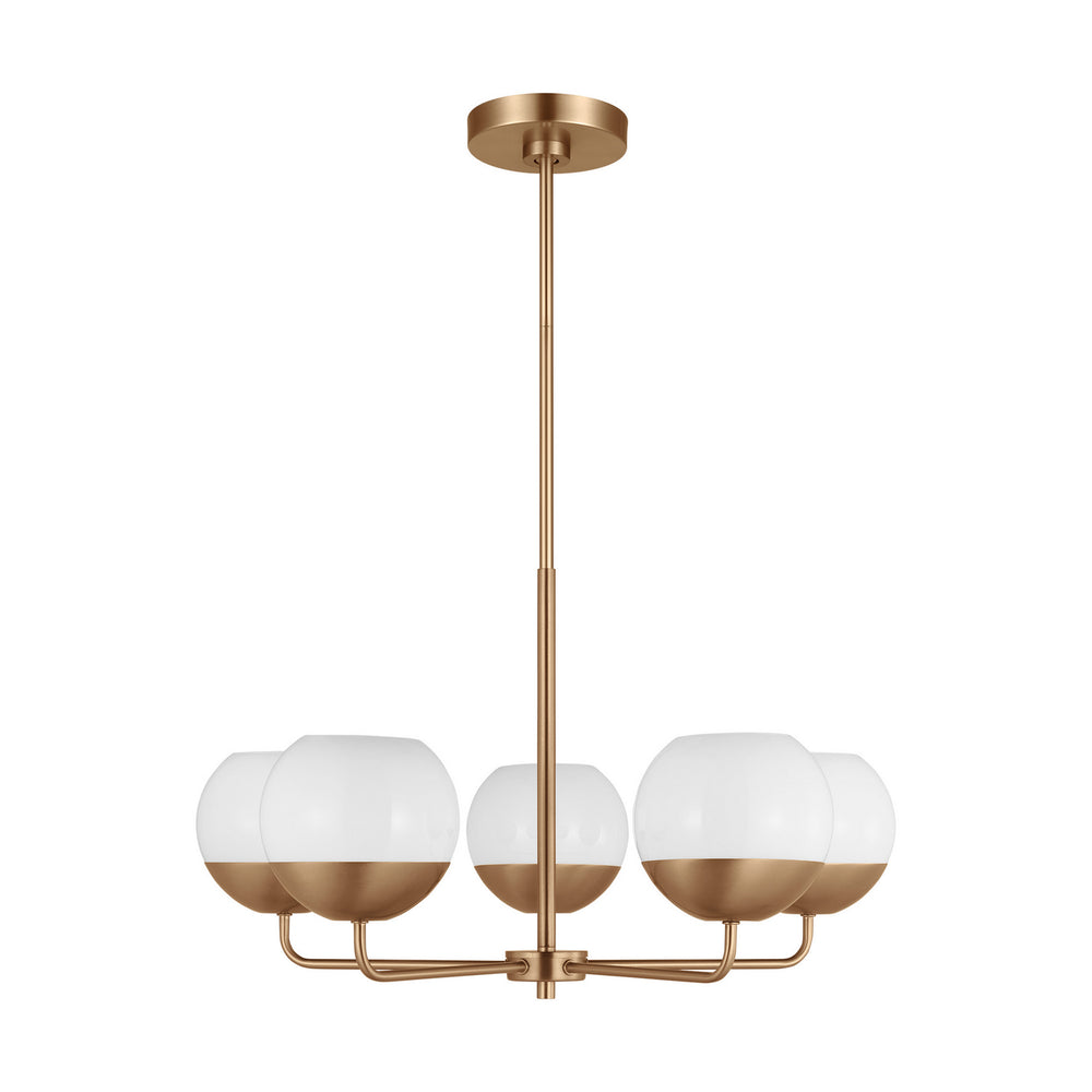 Visual Comfort Studio Canada - LED Chandelier - Alvin - Satin Brass- Union Lighting Luminaires Decor