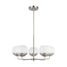 Visual Comfort Studio Canada - LED Chandelier - Alvin - Brushed Nickel- Union Lighting Luminaires Decor