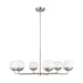 Visual Comfort Studio Canada - LED Chandelier - Alvin - Brushed Nickel- Union Lighting Luminaires Decor