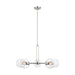 Visual Comfort Studio Canada - Five Light Chandelier - Codyn - Brushed Nickel- Union Lighting Luminaires Decor